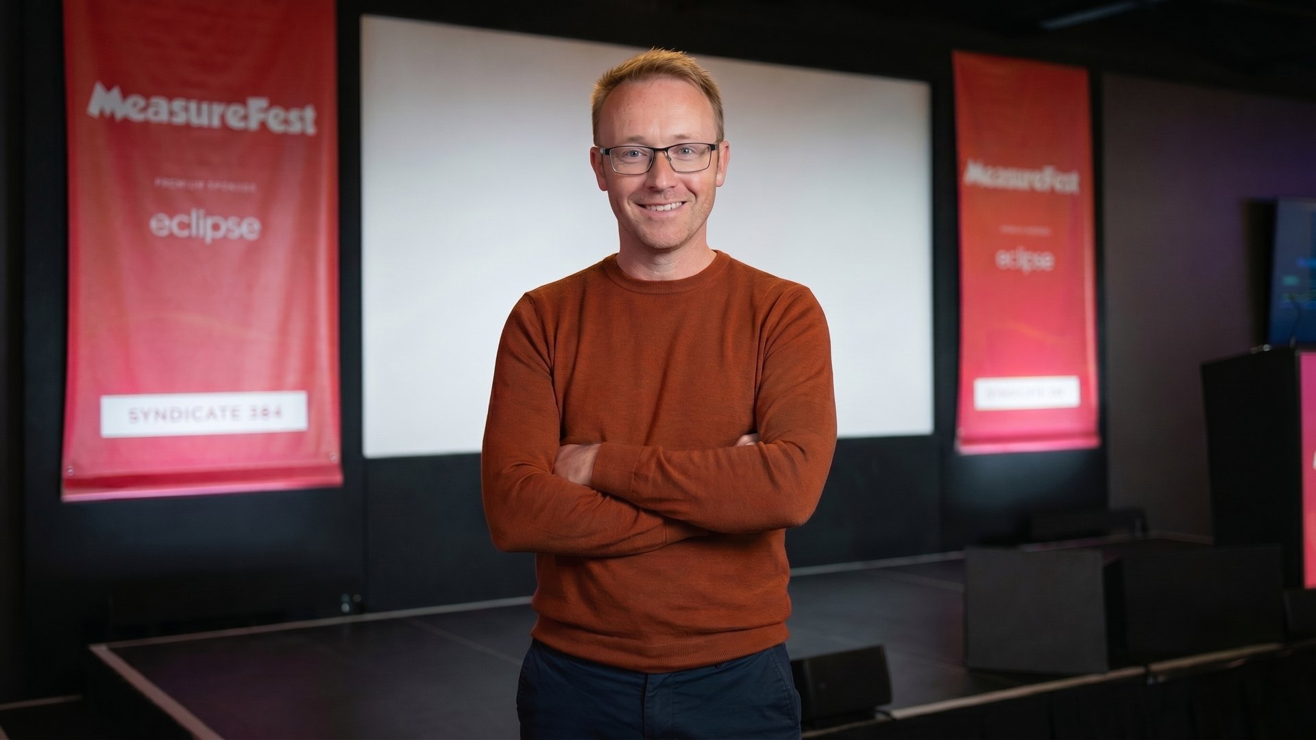 Christian Goodrich speaking at brightonSEO and MeasureFest, October 2025